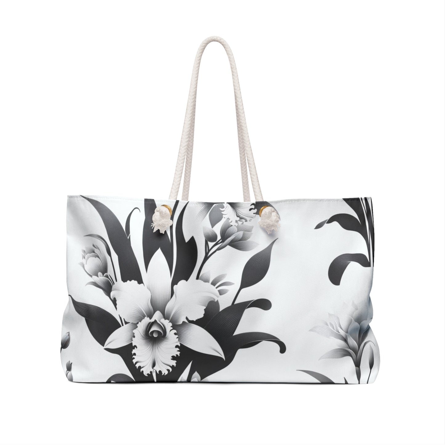 Colombian Orchid - Inspired Abstract Weekender / Beach Bag by Forest De Luna